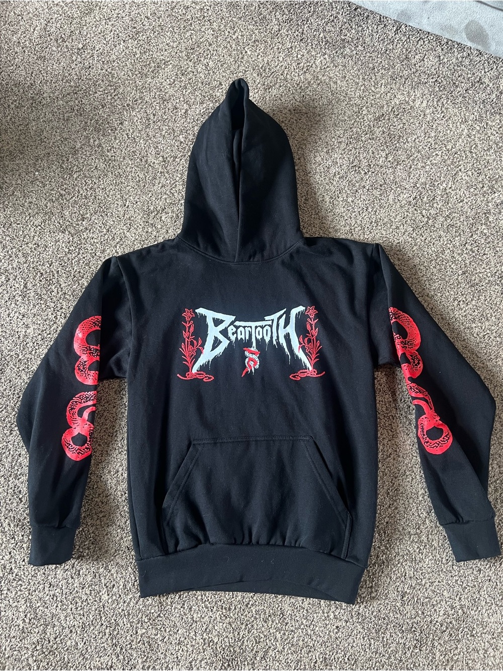 Beartooth Hoodie Live Through North America Tour 2026 Band Tour Size Small